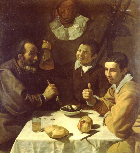 Cuadro Velázquez "El Almuerzo"